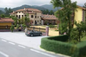 plastico architettonico complesso condominiale